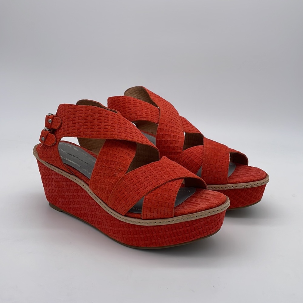 Anthropologie Pilcro and the Letterpress ‘Calla’ Wedges - New in Box - Size 11